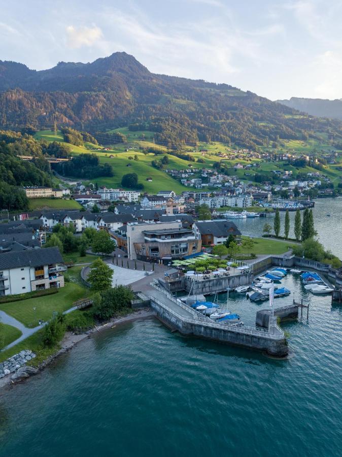 Marina Walensee Hotel Unterterzen Zewnętrze zdjęcie