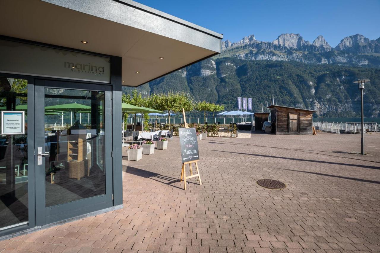 Marina Walensee Hotel Unterterzen Zewnętrze zdjęcie